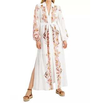 NWT INC International Concepts Petite Cotton Maxi Dress, size PM